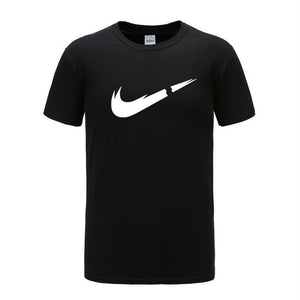 2019 Summer running Gym Shirt Sport  Brand Clothing  Men's T Shirt Men Fashion Tshirts Fitness Casual For Male T-shirt