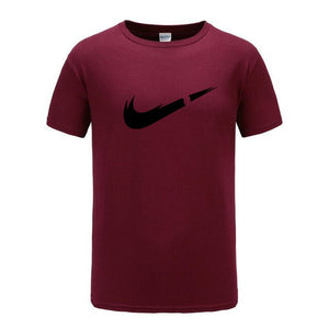 2019 Summer running Gym Shirt Sport  Brand Clothing  Men's T Shirt Men Fashion Tshirts Fitness Casual For Male T-shirt