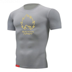 2019 Tight t shirt Mens Short Sleeve Running Shirts Quick Dry Compression  tshirt Fitness Tights Sport Shirt Men Gym Sports Wear