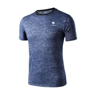 FANNAI Hot Running T-shirt Men Sport Fitness Gym Men Shirt Casual Quick Dry Sportswear Man Gym tShirt  Sleeve Funny T-Shirt top