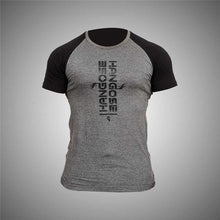 Load image into Gallery viewer, New Fitness Top Sport T Shirt Men Cotton Bodybuilding Running Shirt Men Crossfit Tshirt Workout Mens Gym Shirt Quick Dry T-Shirt