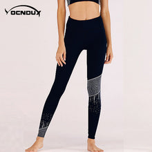 Load image into Gallery viewer, Yocndux Women&#39;s Fitness tracksuit Workout Top And Legging Pants 2 Pieces Set 2018 yoga set sports wear for women gym