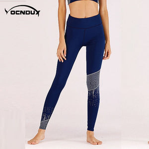 Yocndux Women's Fitness tracksuit Workout Top And Legging Pants 2 Pieces Set 2018 yoga set sports wear for women gym