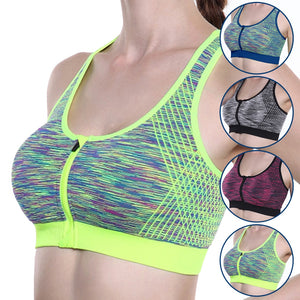 Women Sportswear Sports Bra Professional Quick Dry Padded Shockproof Gym Fitness Running Yoga Sport Brassiere Tops Accessories