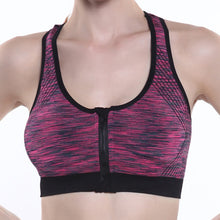 Load image into Gallery viewer, Women Sportswear Sports Bra Professional Quick Dry Padded Shockproof Gym Fitness Running Yoga Sport Brassiere Tops Accessories