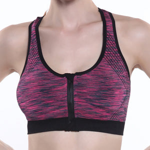 Women Sportswear Sports Bra Professional Quick Dry Padded Shockproof Gym Fitness Running Yoga Sport Brassiere Tops Accessories