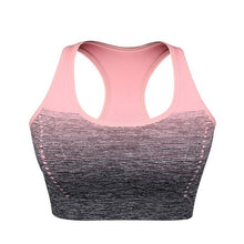 Load image into Gallery viewer, Gradient High Stretch Sports Bras,Women Quick Dry Padded Sports Top for Fitness,Yoga Running Gym Seamless Sport Bra Top