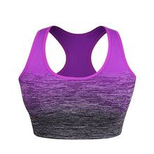 Load image into Gallery viewer, Gradient High Stretch Sports Bras,Women Quick Dry Padded Sports Top for Fitness,Yoga Running Gym Seamless Sport Bra Top