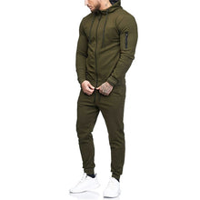 Load image into Gallery viewer, 2 Piece Men Hoodies+Pants Sport Suit Running Men Clothing Set Gym Sport wear Tracksuit Fitness Bodybuilding Suit Jogger Men Set