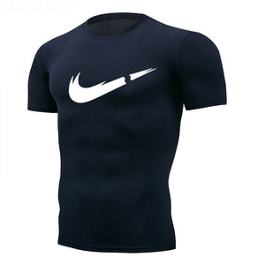 Man's T-shirt Brand Gym Shirt Sport T Shirt Men Short Sleeve Running Tshirt Men Workout Training Tees Fitness muscle Sport shirt