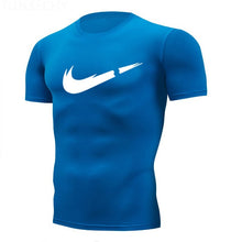 Load image into Gallery viewer, Man&#39;s T-shirt Brand Gym Shirt Sport T Shirt Men Short Sleeve Running Tshirt Men Workout Training Tees Fitness muscle Sport shirt