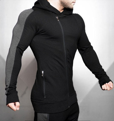 Jogging Suits For Men Sport Suit Fitness Set Long Sleeve Zipper Night Running Set Training Suit Tightness Clothing Gym Wear Men