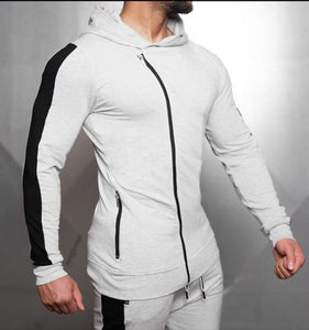 Jogging Suits For Men Sport Suit Fitness Set Long Sleeve Zipper Night Running Set Training Suit Tightness Clothing Gym Wear Men