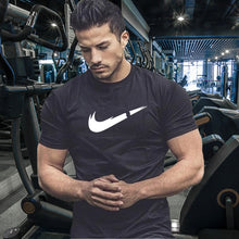 Load image into Gallery viewer, Man&#39;s T-shirt Brand Gym Shirt Sport T Shirt Men Short Sleeve Running Tshirt Men Workout Training Tees Fitness muscle Sport shirt