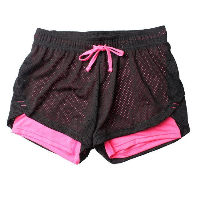 Running Yoga Women Shorts Fitness Spandex Elastic Running Workout Short Leggings For Ladies Gym Sport Shorts