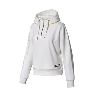 (Clearance)Li-Ning Women BAD FIVE Basketball Hoodie Warm Fleece 66%Polyester 34%Cotton LiNing Sport Loose Sweater AWDN798 WWW988