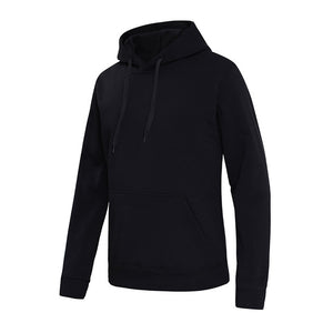 Men's Solid Color Training Sweater Pullovers Hooded Sport Coat Fleece keep warm autumn winter Gym Men Running Sweatshirts