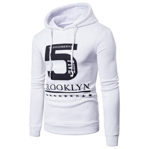 HOT 2019 Outdoor spring autumn outfit printed letters sport hip hop jogging training hooded White men hoodies men hoody sweaters