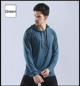 Autumn&winter men long sleeve T shirt sweater thin breathable fitness exercise printing long-sleeved Sport sweater LX