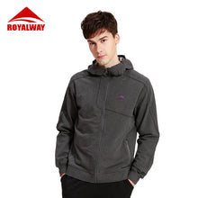 Load image into Gallery viewer, ROYALWAY Fashion Hooded Outdoor Trainning Exercise Sweater Casual Sport Jack Shirts Men City Camping Hiking Fishing RFCM1069G