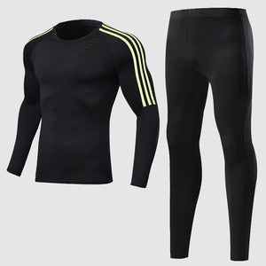 5pcs / set tracksuit male compression sports wear for men gym fitness clothes running jogging exercise workout suits