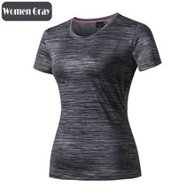 Load image into Gallery viewer, Sport Shirt Men Women Fitness Running T Shirts Breathable Quick Dry Tshirt Outdoor Unisex Gym Training Jogging Sportswear Cloth