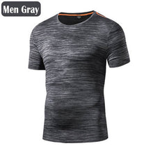 Load image into Gallery viewer, Sport Shirt Men Women Fitness Running T Shirts Breathable Quick Dry Tshirt Outdoor Unisex Gym Training Jogging Sportswear Cloth