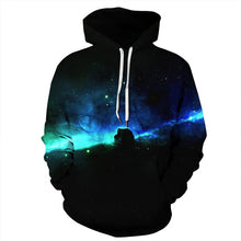 Load image into Gallery viewer, Winter Women/Men&#39;s Sport Hoodies Galaxy 3D Print Pocket Tops Coat Loose Sweatshirt Long Sleeve Training Pullover Hooded Sweaters