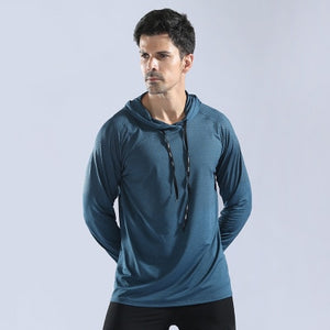 Sport Hoodie Men Running Hoodie Jacket Men GYM Hoodies Training Sweater Sports Spring Autumn jacket men Thin Coat Jogging Uppers