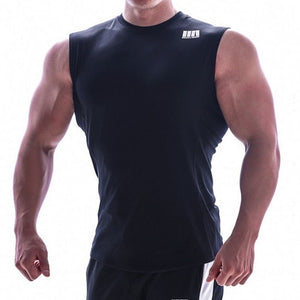 Brand Cotton Gym Shirt Sports T Shirt Men Short Sleeve Rashgard Running Tshirt Workout Training Tees Fitness Top Sport T-shirt