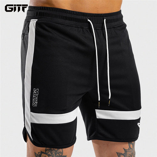 GITF Men Shorts Sport Training Shorts Men Running Shorts Mans Gym  Fitness Joggers Sweatpants Jumper's basketball Shorts Black