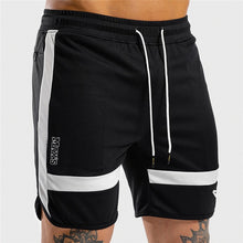 Load image into Gallery viewer, GITF Men Shorts Sport Training Shorts Men Running Shorts Mans Gym  Fitness Joggers Sweatpants Jumper&#39;s basketball Shorts Black